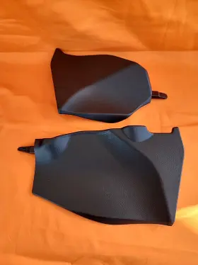 58816-02100 Toyota 09-13 Corolla Black Center Console Front Lower Extensions