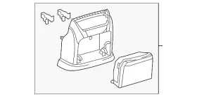 58903-08020-b0 Toyota Genuine Rear Panel Assembly