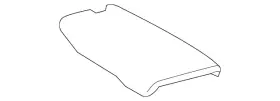 58905-07051-c0 Toyota Genuine Armrest