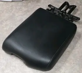 58905-0c110 Toyota 08-2022 Sequoia Black Leather Center Console Armrest Lid Oem