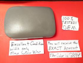Toyota 58951-ad020 Oem 2005-2011 Tacoma Arm Rest Center Console Lid Gray Armrest Top
