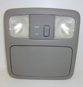 Toyota 63650-48010-b0 2004-2oo7 Highlander Overhead Console Light Storage 63650-48010-bo Grey