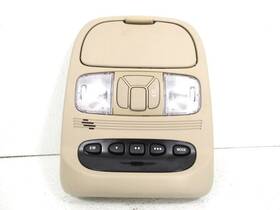 Toyota 6365008350a0 2007-2010 Sienna Tan Overhead Roof Lamp Console With Homelink Oem Lkq
