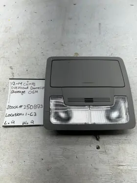 6365008380b0 Toyota 2012 - 2014 Camry Overhead Dome Light Storage Oem 6365008380b0 Toyota 2012 - 2014 Camry Overhead Dome Light Storage Oem