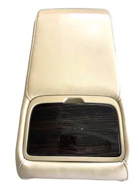 72830-ac100-a1 Toyota 2013-2018 Avalon Rear Seat Arm Rest Biege Leather Cup Holder Cupholder