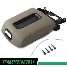 Tra477636 Transmotor2014 New Center Console Armrest Lid Leather Fit For Chevrolet Suburban Gmc 2015-2019