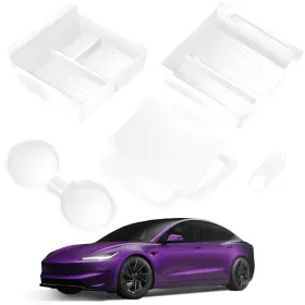 Tsldrv 752848604697 Center Console Organizer Tray For Tesla Model Y Juniper Accessories 20