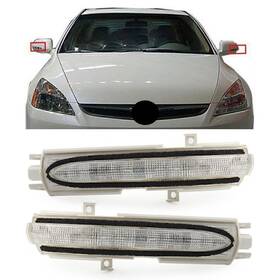 Unbranded 423987271445 Pair Side Rear View Mirror Turn Signal For Honda Accord Acura Tsx 2004-2008 2007