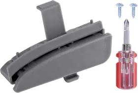 Cl-001 Unigt Front Center Console Lid Latch Compatible With 2005-2012 Toyota Tacoma Gray