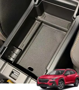 Ve-24 Vesul Compatible With Subaru Crosstrek Impreza 2024 2025 Center Console Armrest Storag