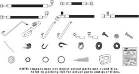 Vintage Air Inc 521112 1966-70 Mopar B-body Gen V Surefit Rb Hose Kit 134a Modified