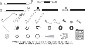 521112 Vintage Air Inc 1966-70 Mopar B-body Gen V Surefit Rb Hose Kit 134a Modified