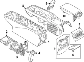 11k-819-203-fjm Volkswagen Genuine Vent