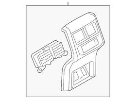 Volkswagen 3cm-864-298-g-xar Genuine Rear Panel Assembly