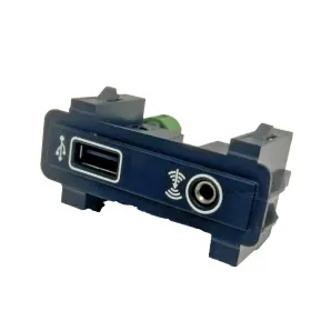 3cn-858-339-a-1qb Volkswagen 2018-2019 Atlas Se Sel Center Console Aux Auxiliary Jack Hub Port Oem