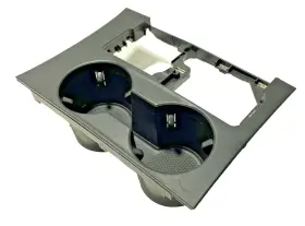 3cn-864-263-c Volkswagen 18-23 Atlas Center Console Dual Cupholder Cup Holder Oem Matte Black