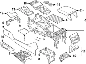 3cn-864-765-b-ca9 Volkswagen Genuine Insert