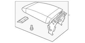 Volkswagen 561-864-207-aa-aej Genuine Armrest