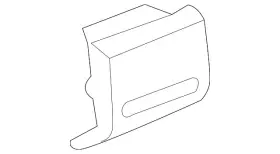 5c5-959-623-e-icx Volkswagen Genuine Blank Cover