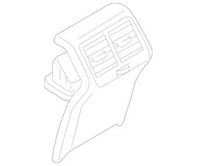 Volkswagen 5ge-864-298-b-za2 Genuine Rear Trim
