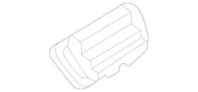 Volkswagen 5h0-819-203-9b9 Genuine Air Vent