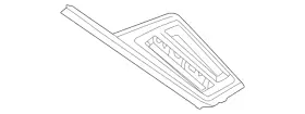 5h1-864-263-a-mai Volkswagen Genuine Center Cover