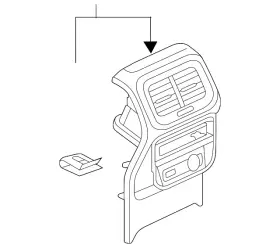 5nn-864-298-k-82v Volkswagen Genuine Rear Trim