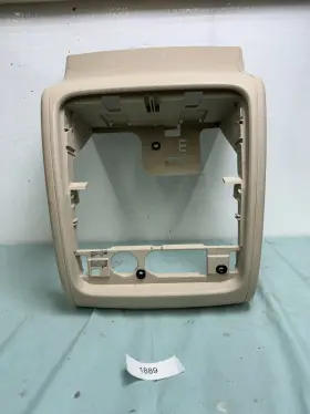 7p6864299 Volkswagen 11-17 Vw Touareg Console Back Panel Cover Trim Bezel Surround Oem