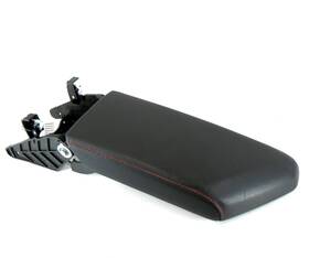 Volkswagen Fcn-13426 19-21 Jetta Gli Center Console Arm Rest Lid Cover Oem Red Stitching