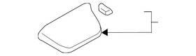 Volvo 32275485 Genuine Console Lid