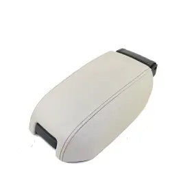 39897477 Volvo Oem Tan/beige #c910 Leather Armrest Console Lid With Tray Fits Xc90 07-14