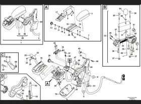 17270251 Volvo Construction Arm Rest Genuine Oem
