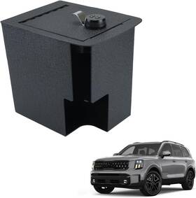 Wasai Cp030201831 4-digit Lock Center Console Gun Safe Vault Fits To 2019-2025 Kia Telluride