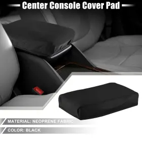 X Autohaux 655692222850 Center Console Armrest Cover For Nissan Altima 2019-2023 Neoprene Fabric Black