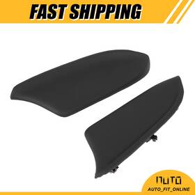X Autohaux 732324865057 83553-ta0-a31zc Door Panels Armrest Cover Black Two Custom For Honda Accord