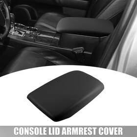 X Autohaux 734301218801 Center Console Armrest Cover For Toyota Highlander 09-14 Faux Leather Black