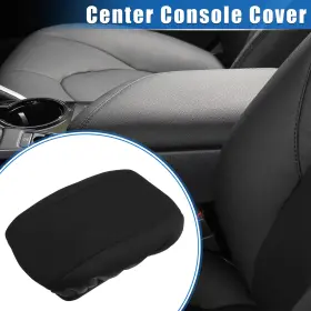 X Autohaux 767153632433 Armrest Protector Cover Pad For Chevy Cruze 2017-2019 Neoprene Fabric Black