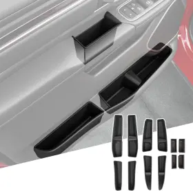 Fm250604yk2 Xipex Door Side Storage Box Phone Pocket Insert Organizer For 2019-2025 Dodge Ram 1500