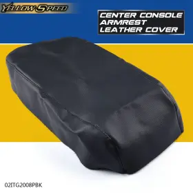 Yew48558 Yellowspeed Fit For 2013-2018 Toyota Avalon Center Console Armrest Leather Synthetic Cover
