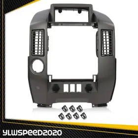 V-02itm1601fgy Ylwspeed20 Fit For Armada Pathfinder Titan Dash Center Console Panel Lid Gray Without Speaker