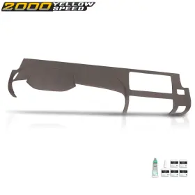 Ylw424695 Ylwspeed2000 Front Dash Board Cap Cover Fit For 2007-2013 Silverado Ls Lt Wt Sierra Sl Sle