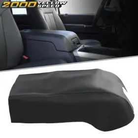 Ylw513627 Ylwspeed2000 Console Lid Armrest Cover Black New Fit For 2011-2016 Ford F-250 Super Duty