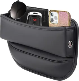 Tc201 Ylxgt Car Seat Gap Filler Organizer And Storages Driver&apos S Or Passenger Black