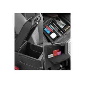 Tkm005-07 Yojojoco 2pcs Center Console Organizer Compatible With Toyota Tacoma 2024 202