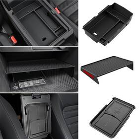 Yphuiki Ypus-a001 Honda Cr-v 2023 2024 2025 Center Console Organizer Tray Hidden Storage