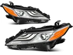 Fit For Toyota Camry Xle Xse 2018-2020 Black Housing Lh + Rh Headlights Assembly New. Price: $229.79.