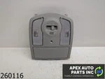 Oem 2011 Toyota Prius 1.8L Roof Overhead Console Assembly Gray Used. Price: $69.99.