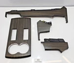 12-20 Oem Tesla Model Front Right Left Dashboard Vent Wood Black Set Used. Price: $200.00.