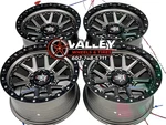 17X9 Challenge Wheel Chevy Gmc Cadilalc - Nissan Toyota Trucks 6X139 Gold Black New. Price: $688.00.
