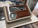 2003-2006 Cadillac Escalade Center Console Wood Upper Bezel W/ Clock Flaws Used. Price: $57.99.